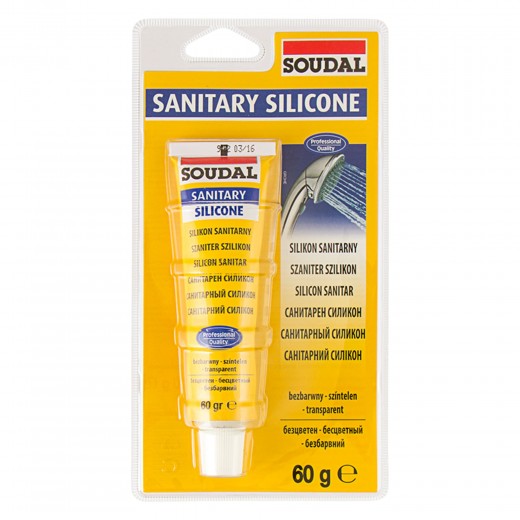 Silicon SANITAR, Alb, BLISTER, 60gr (12) 120033